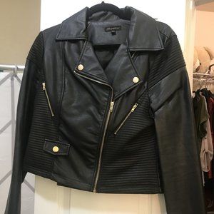 Faux Leather Jacket